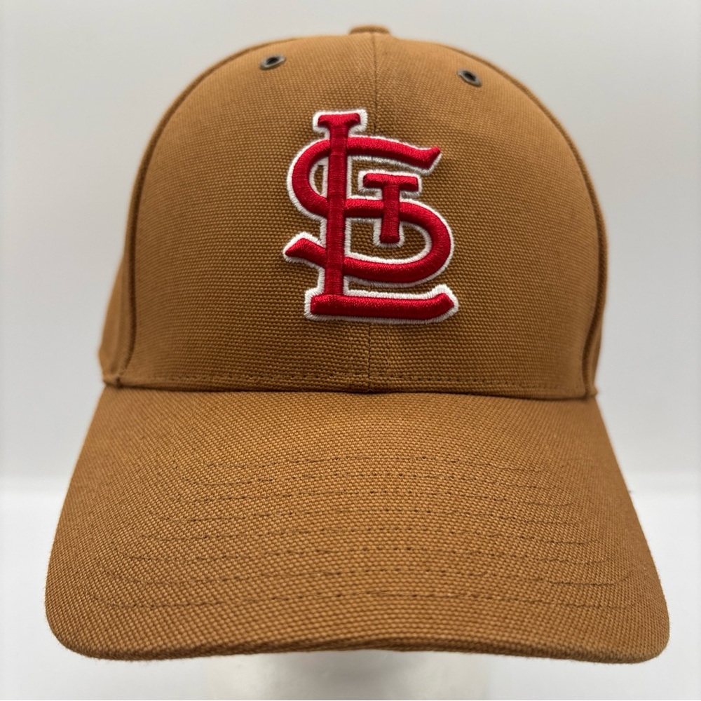 St Louis Cardinals MLB 47 Brand Clean Up Carhartt Brown Adjustable Hat OSFM
